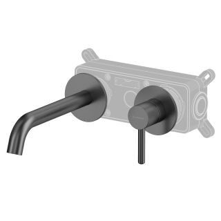 Смеситель для раковины WHITECROSS 2-Y1225GM оружейная сталь